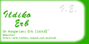 ildiko erb business card